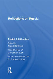 Reflections On Russia book cover