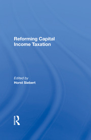 Reforming Capital Income Taxation book cover