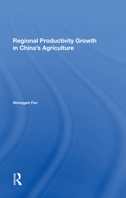 Regional Productivity Growth In China's Agriculture book cover