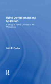 Rural Development And Migration: A Study Of Family Choices In The Philippines book cover