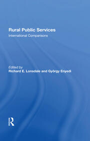 Rural Public Services: International Comparisons book cover