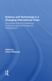 Science And Technology In A Changing International Order: The United Nations Conference On Science And Technology For Development book cover