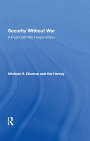 Security Without War: A Postcold War Foreign Policy book cover