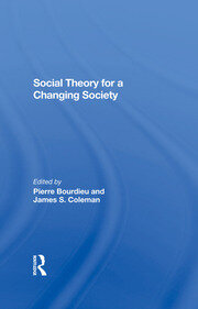 Social Theory For A Changing Society book cover