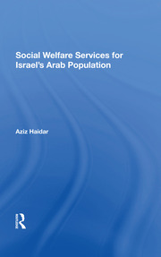 Social Welfare Services For Israel's Arab Population book cover