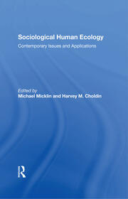 Sociological Human Ecology: Contemporary Issues And Applications book cover