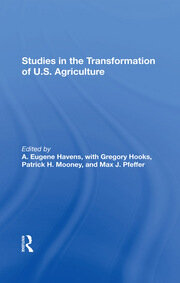 Studies In The Transformation Of U.s. Agriculture book cover