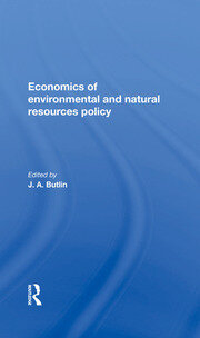 The Economics Of Environmental And Natural Resources Policy book cover