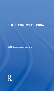 The Economy Of India book cover