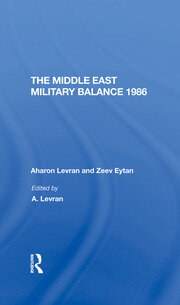 The Middle East Military Balance 1986 book cover