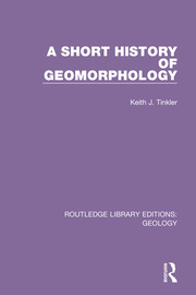 A Short History of Geomorphology book cover