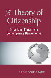 A Theory Of Citizenship: Organizing Plurality In Contemporary Democracies book cover