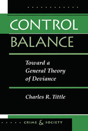 Control Balance: Toward A General Theory Of Deviance book cover
