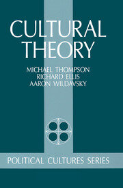Cultural Theory book cover