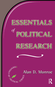 Essentials Of Political Research book cover