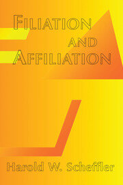 Filiation And Affiliation book cover