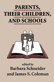 Parents, Their Children, And Schools book cover