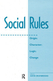 Social Rules: Origin; Character; Logic; Change book cover