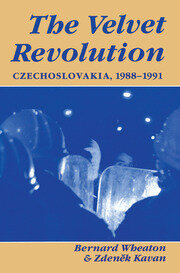 The Velvet Revolution: Czechoslovakia, 1988-1991 book cover
