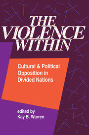 The Violence Within: Cultural And Political Opposition In Divided Nations book cover