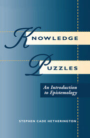 Knowledge Puzzles: An Introduction To Epistemology book cover