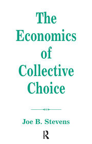 The Economics Of Collective Choice book cover