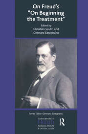 On Freud's On Beginning the Treatment book cover