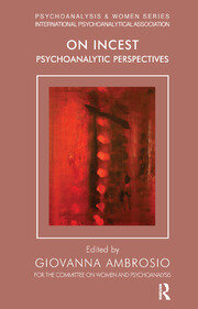 On Incest: Psychoanalytic Perspectives book cover