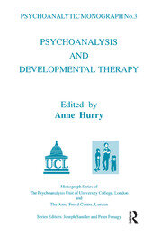 Psychoanalysis and Developmental Therapy book cover