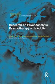Research on Psychoanalytic Psychotherapy with Adults book cover