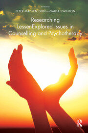 Researching Lesser-Explored Issues in Counselling and Psychotherapy book cover