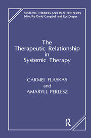 The Therapeutic Relationship in Systemic Therapy book cover