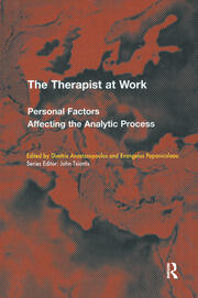 The Therapist at Work: Personal Factors Affecting the Analytic Process book cover