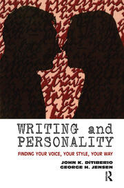 Writing and Personality: Finding Your Voice, Your Style, Your Way book cover