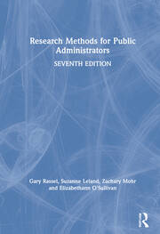 Research Methods for Public Administrators book cover