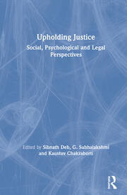 Upholding Justice: Social, Psychological and Legal Perspectives book cover