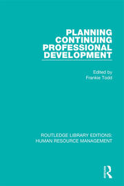 Planning Continuing Professional Development book cover