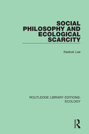Social Philosophy and Ecological Scarcity book cover