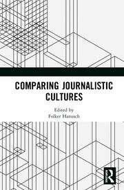 Comparing Journalistic Cultures book cover