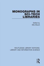 Monographs in Sci-Tech Libraries book cover
