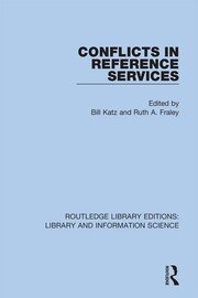 Conflicts in Reference Services book cover