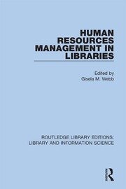 Human Resources Management in Libraries book cover
