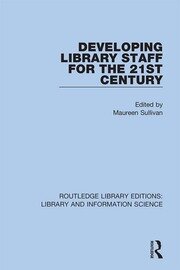 Developing Library Staff for the 21st Century book cover