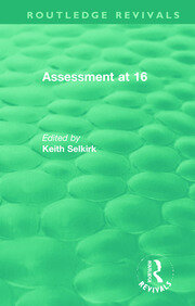 Assessment at 16 book cover