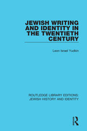 Jewish Writing and Identity in the Twentieth Century book cover