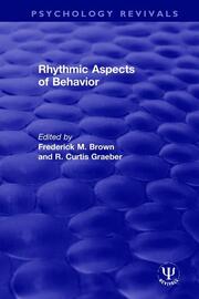 Rhythmic Aspects of Behavior book cover