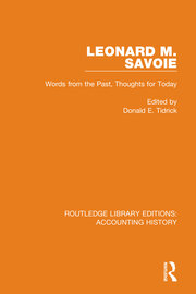Leonard M. Savoie: Words from the Past, Thoughts for Today book cover