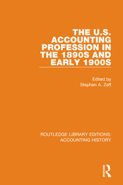 The U.S. Accounting Profession in the 1890s and Early 1900s book cover