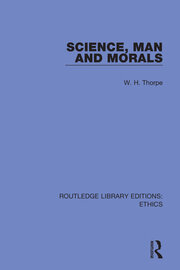 Science, Man and Morals book cover
