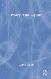 Privacy in the Republic book cover